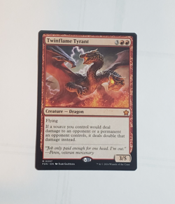 Twinflame Tyrant - Foundations Mythic MTG Magic FDN - Near Mint NM - Image 1