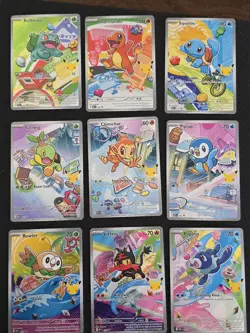 FULL SET POKEMON 30th ANNIVERSARY-Partner Illustration Collection Series Shipped - Image 2