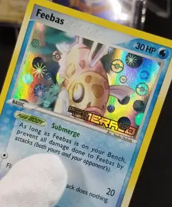 [NM/M] Feebas 49/106 Pokemon Emerald Ex Reverse Holo READ! - Image 1