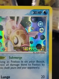 [NM/M] Feebas 49/106 Pokemon Emerald Ex Reverse Holo READ! - Image 4
