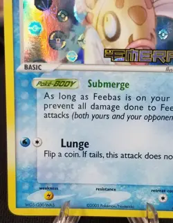 [NM/M] Feebas 49/106 Pokemon Emerald Ex Reverse Holo READ! - Image 5