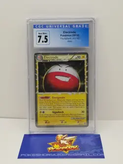 Pokemon 2010 CGC 7.5 HeartGold & SoulSilver Triumphant Electrode Holo 93/102 - Image 1