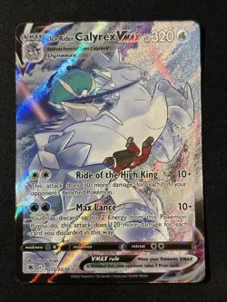 2022 Pokemon SWSH Astral Radiance TG15/TG30 Ice Rider Calyrex VMAX - Image 1