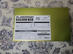 Pokemon TCG 25th Anniversary Golden Box Japanese - FACTORY SEALED W/ Hole - Image 2