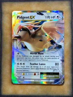 Pokemon Pidgeot EX 64/108 Evolutions Ultra Rare Holo NM - Image 1