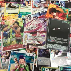 ONE PIECE TCG LOT 50 CARD OP13 only JAPANESE AUTHENTIC FOILS HOLO RARE SEC AA SP - Image 5