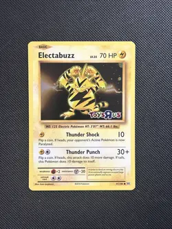 2016 Pokemon TCG Electabuzz Promo Toys R Us 41/108 Holo LP - Image 1