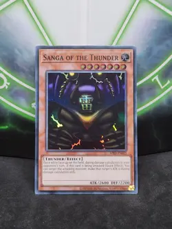 Yugioh Sanga of the Thunder MRD-EN025 Super Rare 25th Anniversary NM - Image 1
