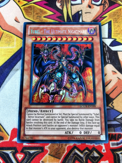 Yubel - The Ultimate Nightmare lcgx-en199 Unltd Ed (NM+) Secret Rare Yu-Gi-Oh! - Image 1
