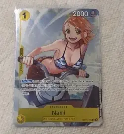 One Piece - OP15-108 - Nami - Full Art Rare - English Mint - Image 1
