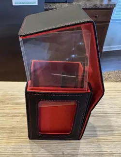 Magic The Gathering Commander Card Deck box with Display Window, Trading Card St - Image 1