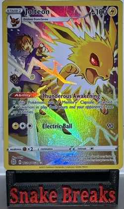 The Pokemon Company Jolteon TG04/TG30 Brilliant Stars Ultra Rare Holo Card - Image 1