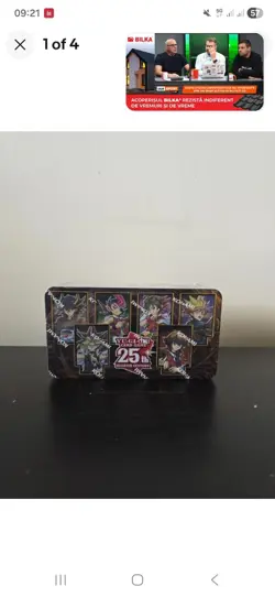 Yu-Gi-Oh 25th Anniversary Quarter Century 3 Tins Sealed Konami Collectible Card 4012927165478 - Image 3
