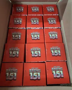 30 BOXES Set Pokemon Card Scarlet&Violet 151 Booster sv2a sealed 1ct Korean ver - Image 3