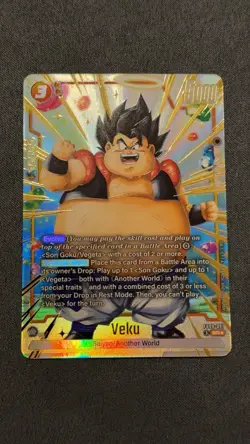 Bandai Veku SR Foil Evolve FB09-091 Dragon Ball Super Card Game 5000 HP - Image 1