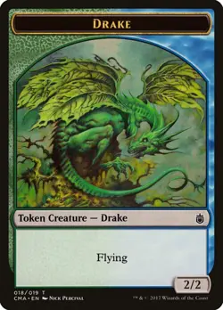 Drake Token Commander Anthology Light Play MTG Magic DNA GAMES - Image 1