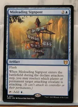 Mtg MISLEADING SIGNPOST NM WOC 0011 -Argo- - Image 1
