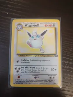Wigglytuff 32/64 Jungle NH Rare Pokemon Card WOTC 1999 - Image 1