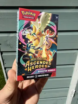 Pokemon TCG: Mega Evolution-Ascended Heroes Booster Bundle (6 Packs) New Sealed - Image 1