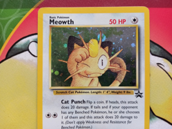 Meowth Holo Rare Black Star Promo #10 Wizards of the Coast Pokemon Card - Image 3