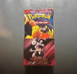 Pokemon TCG Scarlet & Violet Destined Rivals Half Booster Box NEW - UNSEALED BOX - Image 1