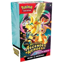 Pokemon TCG: Mega Evolution Ascended Heroes Booster Bundle (6 Packs) - PRESALE - Image 1