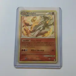 Pokemon Ninetales 7/123 Heartgold & Soulsilver Reverse Holo 90 HP - Image 1