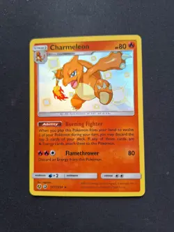 Pokemon Charmeleon SV7/SV94 Hidden Fates Baby Shiny Holo - Image 1