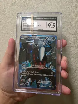 Pokemon Darkrai Team Plasma Bx. Full Art Promo BW73 Graded CGC 9.5 Mint - Image 3