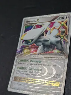 Arceus LV.X DP53 Holo Rare Black Star Promo Pokemon TCG - Image 2