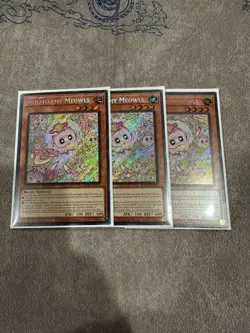 Yugioh - Mulcharmy Meowls - SUDA-EN025 - Secret Rare - NM - 3x - Image 1