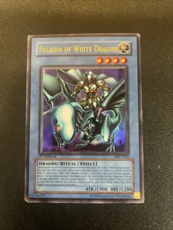 Paladin of White Dragon (MFC-026) Magician's Force - 1st Edition Ultra Rare Holo - Image 1