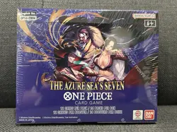 One Piece OP-14 The Azure Sea's Seven Booster Box English - Factory Sealed 🔥 - Image 1