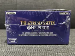 One Piece OP-14 The Azure Sea's Seven Booster Box English - Factory Sealed 🔥 - Image 4