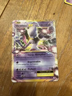 Job Lot Pokemon Card With Mewtwo EX And Full Art Trainer Grit - Image 2
