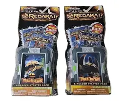 Lot Of 2! Redakai - Conquer the Kairu X-Reader Starter Pack 22 Blast 3D Cards X2 - Image 1