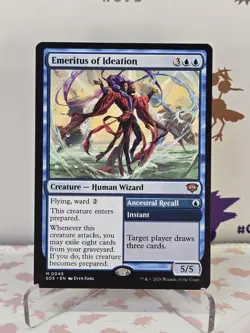 Emeritus of Ideation (Regular) Secrets of Strixhaven (SOS) Magic The Gathering - Image 1