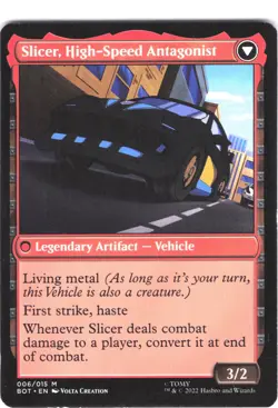 Slicer, Hired Muscle #6 Transformers Regular Mythic - Image 2