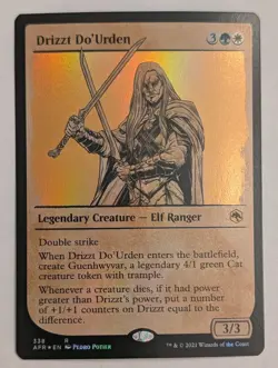 Drizzt Do'Urden (Showcase) Adventures in the Forgotten Realms Foil - MTG RARE - Image 1