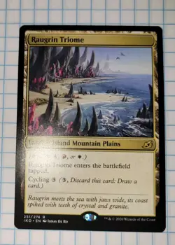 Raugrin Triome MTG - Ikoria: Lair of Behemoths Regular #251/274 - Image 1