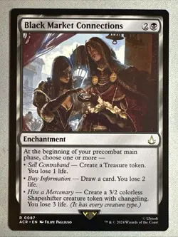 MTG / Black Market Connections / ACR / #87 / Regular / Rare / NM - Image 1