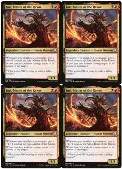 MTG Juri, Master of the Revue x4 Commander Legends Uncommon NM Playset - Image 1