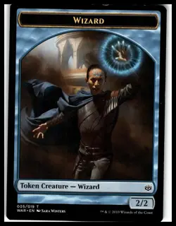 War of the Spark #5 Wizard Token - Image 1