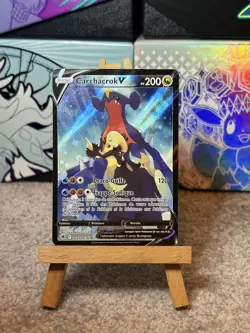 Carte Pokemon : Carchacrok V TG23/TG30 Astres Radieux Francaise - Image 1