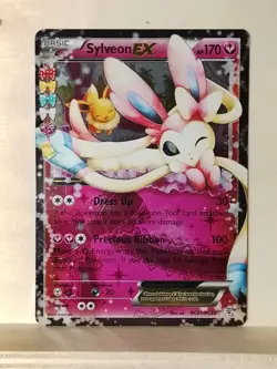 Pokemon TCG Sylveon EX Radiant Collection RC21/RC32 Generations Ultra Rare - Image 1