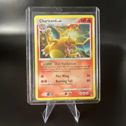 2009 POKEMON Charizard Lv. 60 #1/99 Holo Rare Pokemon TCG Arceus LP/HP Corners - Image 1