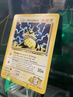 (NM, English) Pokemon TCG Lt. Surge's Electabuzz Gym Heroes *READ DESCRIPTION* - Image 2