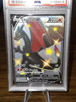 2020 POKEMON SWORD & SHIELD CHAMPION'S PATH SECRET FULL ART/CHARIZARD V PSA 10 - Image 3