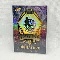 2026 Select AFL Footy Stars Collingwood Rising Star Signature Predictor 12/220 - Image 1