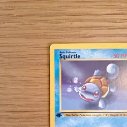 Pokemon Squirtle TCG Team Rocket Card 68/82 1st Edition Common NM - Image 2